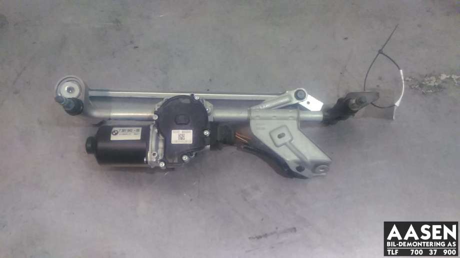 Viskermotor frontrute komplett m/overføring til BMW 2-Serie, Active/Gran Tourer, 2014-->> (F45/F46) (F45/F46) (VALEO|61 61 7 301 043)