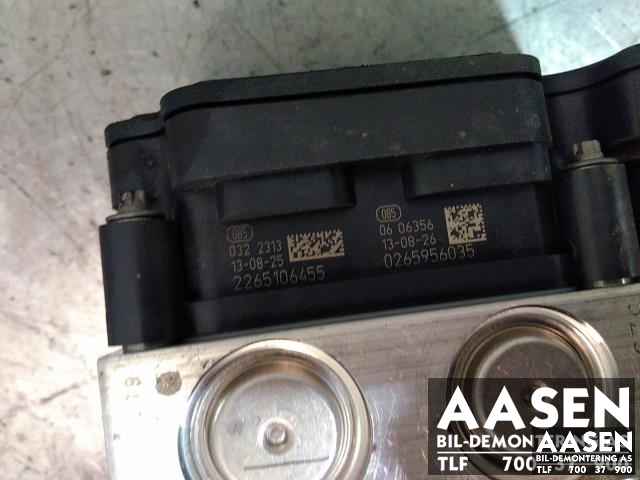 ABS sentral til Renault Captur 2013-2020 (Type I)  (BOSCH|2265106455|0265956035)