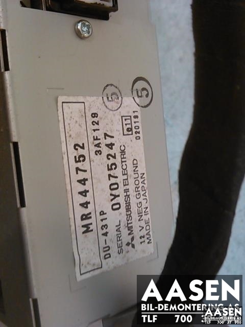 Styreenhet diverse til Mitsubishi Pajero Pinin 2001-2003 (MR444752|)