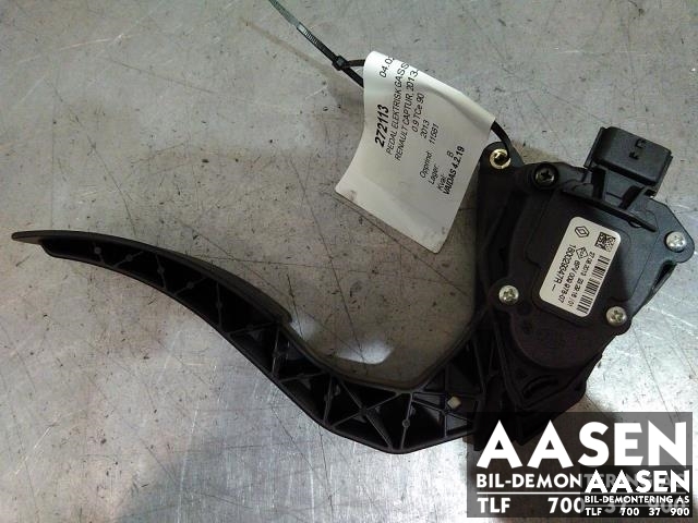 Pedal gass til Renault Captur, 2013-2020 (Type I) (HELLA|180029347R)
