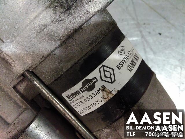 Starter til Renault Captur 2013-2020 (Type I)  (VALEO|233007970R|)