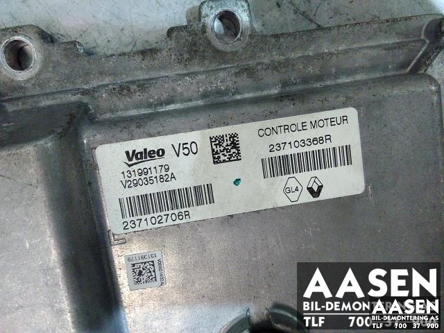 Styreenhet motor til Renault Captur 2013-2020 (Type I)  (VALEO|237103368R|)