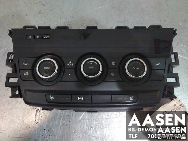 Varmeapparat betjening til Mazda 6, 2013-2015 (Type III, Fase 1)  (GHS461190H)