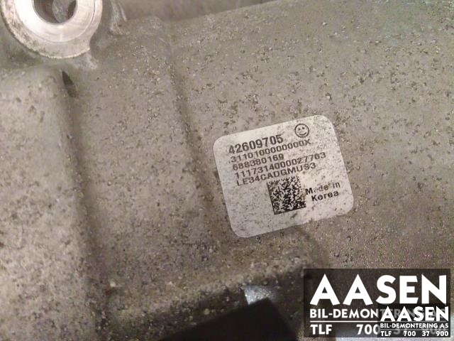 Aircondition kompressor elbil til Opel Ampera-e 2017-->> (Type II) (42609705|)