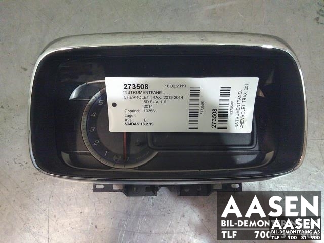 Instrumentpanel til Chevrolet Trax, 2013-2014 (95327807)