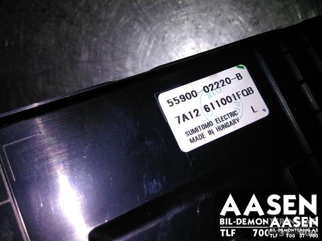 Varmeapparat betjening til Toyota Auris 2007-2010 (Type I, Fase 1)  (SUMITOMO|55900-02220-B|)