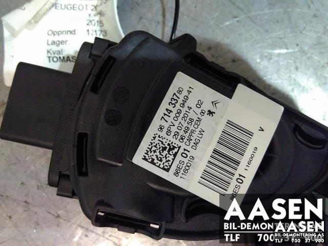 Pedal gass til Peugeot 2008 2013-2019 (Type I) (HELLA|9671433780|)