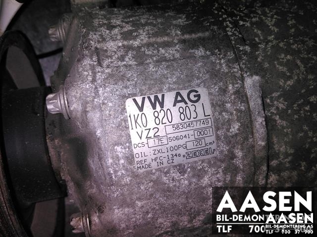Aircondition kompressor til Audi A3 2003-2008 (Type II, Fase 1)  (1K0 820 803 L|)