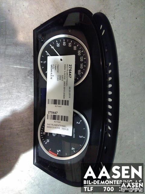 Instrumentpanel til BMW 5-Serie, 2003-2010 (E60/E61) (E60/E61) (62 11 9 135 254)