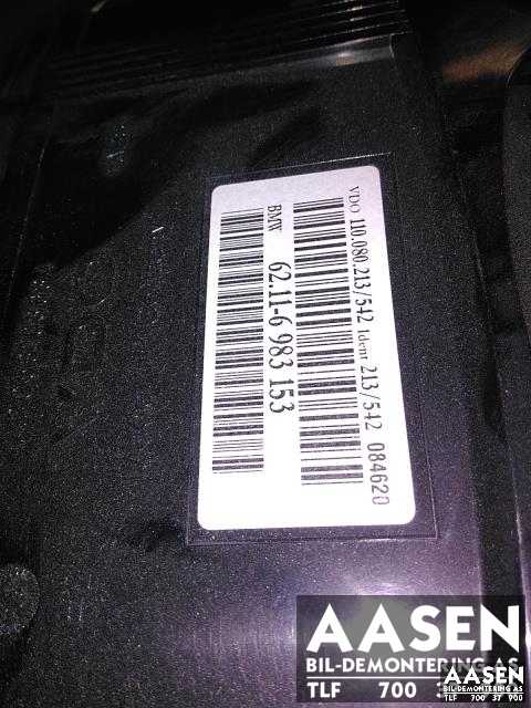 Instrumentpanel til BMW 5-Serie 2003-2010 (E60/E61) (E60/E61) (62 11 9 135 254|)