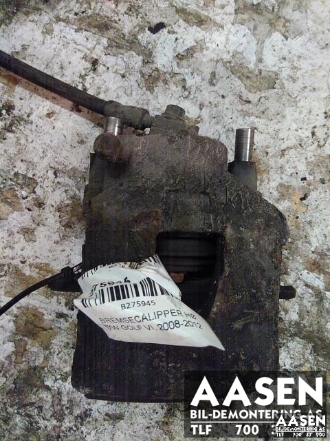 Bremsecaliper høyre foran til VW Golf VI, 2008-2012  (1K0 615 124 D)