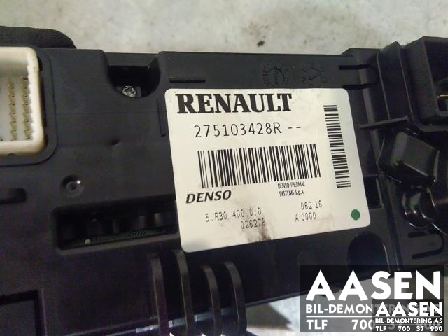 Varmeapparat betjening til Mercedes Citan 2012-2021 (W415) (W415) (DENSO|275103428R|)