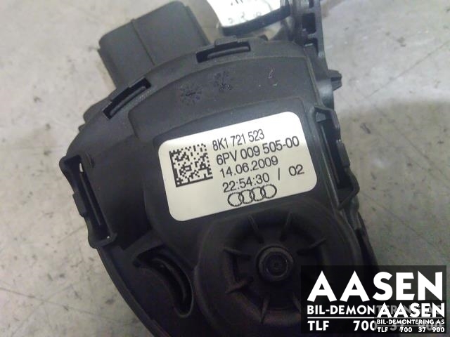 Pedal gass til Audi A4, Allroad 2009-2016 (Type I) (B8) (B8) (8K1721523|)