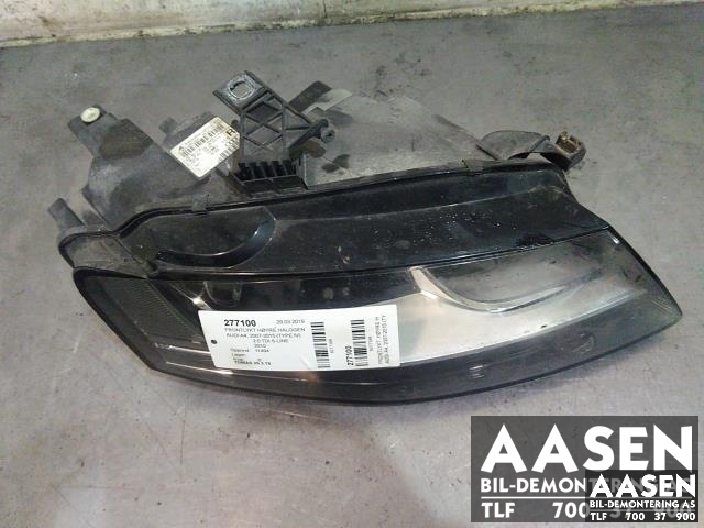 Frontlykt høyre halogen til Audi A4 2007-2014 (Type IV) (B8) (B8) (AL|0301240202|8K0 941 029|)