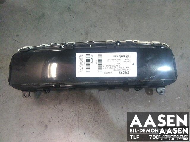 Instrumentpanel til Toyota Prius +7 2012-2020 (Type III) (stasjonsvogn) (stasjonsvogn) (83800-47840|)