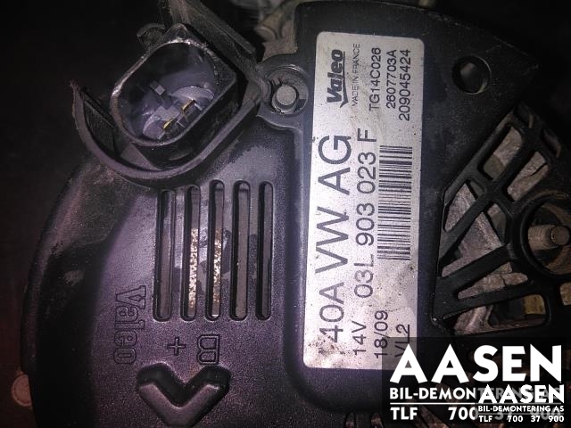 Dynamo diesel til VW Golf VI 2008-2012 (VALEO|03L 903 023 F|)
