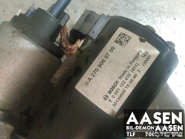 Starter til Mercedes B-Klasse 2011-2018 (W246) (W246) (BOSCH|A2709060700|0001152410|)