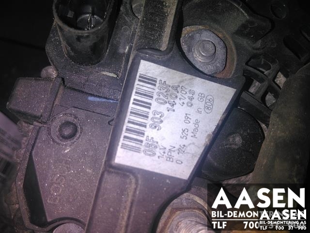 Dynamo diesel til VW Caddy 2004-2010 (Type III, Fase 1)  (BOSCH|06F 903 023 F|0124525091|)