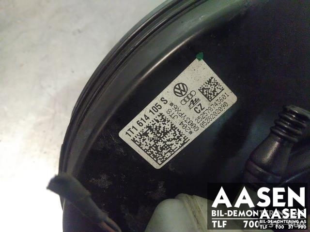 Bremsekraft-forsterker til VW Touran 2007-2010 (Type I, Fase 2)  (ATE|1T1614105S|)