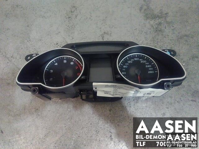 Instrumentpanel til Audi A5, 2007-2016 (Type I)  (MAGNET MARELLI|8T0920931)