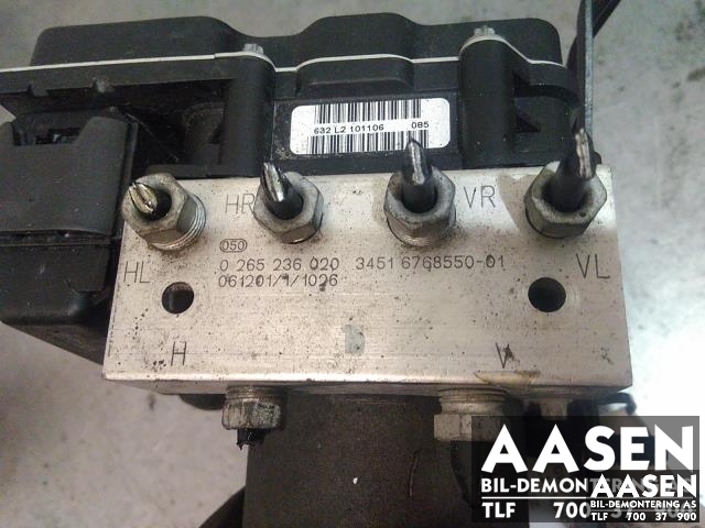 ABS sentral til BMW 5-Serie 2003-2010 (E60/E61) (E60/E61) (BOSCH|34 51 6 768 550|0265236020|)
