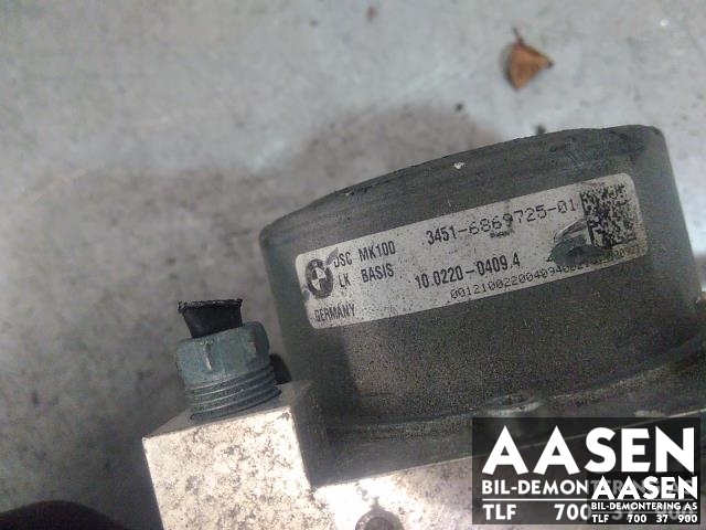ABS sentral til BMW 1-Serie 2011-2015 (Fase 1) (F20/F21) (F20/F21) (ATE|34 51 6 869 725|6869726|)