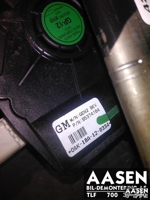 Pedal gass til Opel Ampera-e 2017-->> (Type II)  (95374184|)