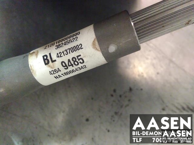 Rattaksel elektrisk servo til Opel Ampera-e 2017-->> (Type II)  (42649485|42594710|)