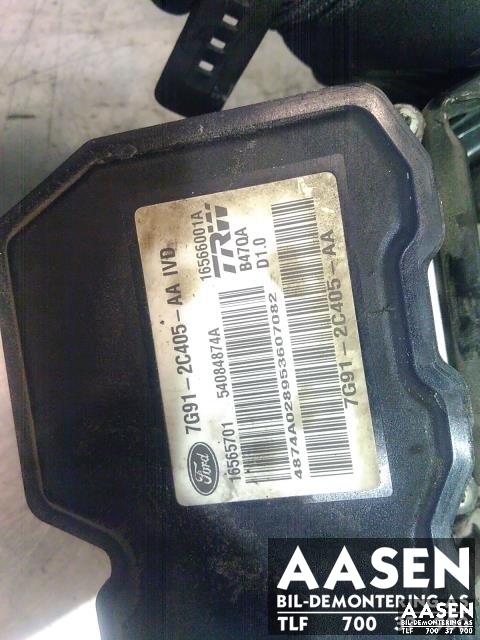 ABS sentral til Ford S-Max 2006-2010 (Type I, Fase 1)  (TRW|7G91-2C405-AA|1762179|)