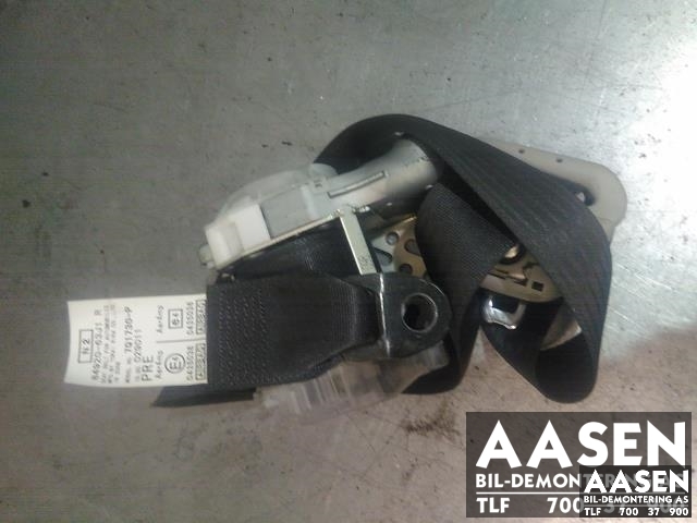 Sikkerhetsbelte foran høyre til Suzuki Swift, 2005-2010  (TOKAI RIKA|84920-63J1R)