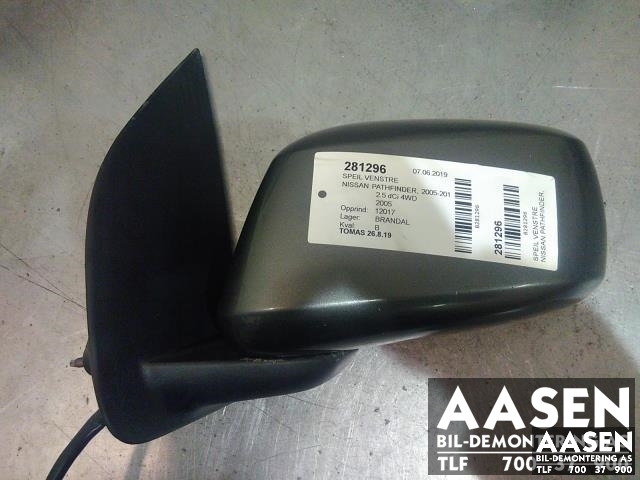 Speil venstre til Nissan Pathfinder, 2005-2010 (Fase 1) (R51) (R51) (96302-EB336)