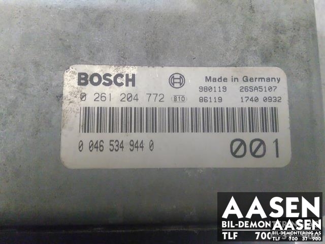 Styreenhet motor til Alfa Romeo 156 1998-2003  (BOSCH|00465349440|0261204772|)