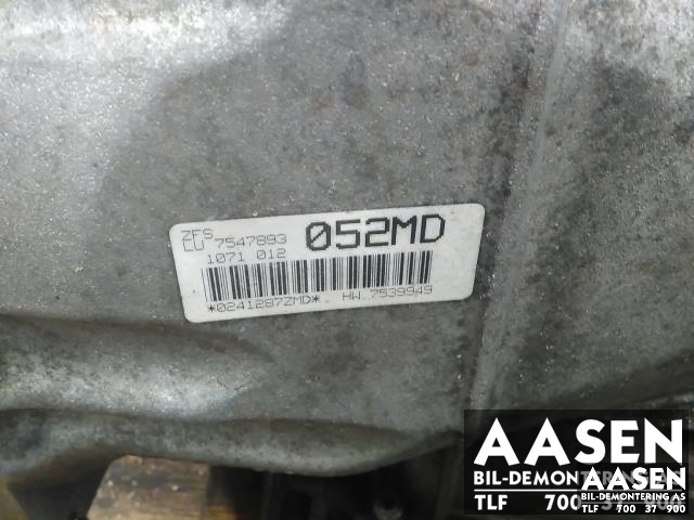 Girkasse automat til BMW 3-Serie 2005-2011 (E90/E91/E92/E93) (E90/E91/E92/E93) (24 00 7 556 047|)