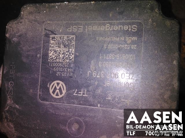 ABS sentral til VW Transporter / Caravelle 2009-2015 (Fase 2) (T5) (T5) (ATE|7E0 907 379 J|7E0614517G|7E0 614 517 H)
