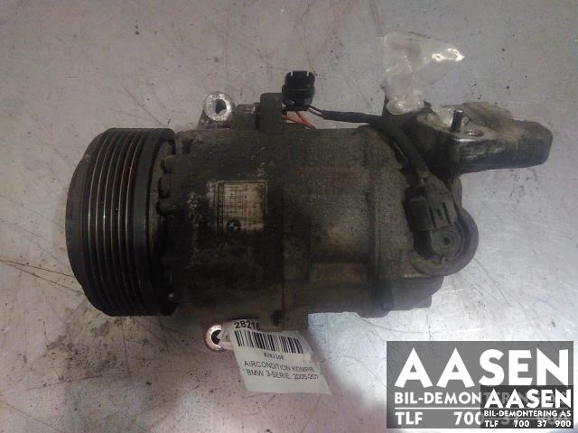 Aircondition kompressor til BMW 3-Serie, 2005-2011 (E90/E91/E92/E93) (E90/E91/E92/E93) (CALSONIC KANSEI|64 52 9 182 974)