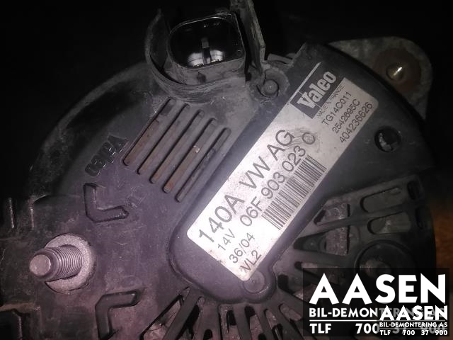 Dynamo diesel til VW Touran 2003-2006 (Type I, Fase 1) (VALEO|06F 903 023 C|)