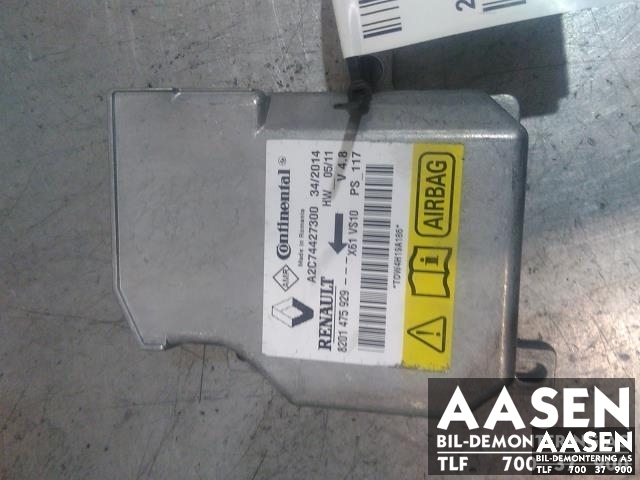 Airbag elektronikk til Mercedes Citan 2012-2021 (W415) (W415) (CONTINENTAL|8201475929|A2C74427300|)