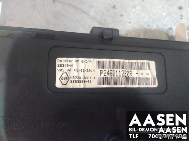 Instrumentpanel til Mercedes Citan 2012-2021 (W415) (W415) (P248211220R|)