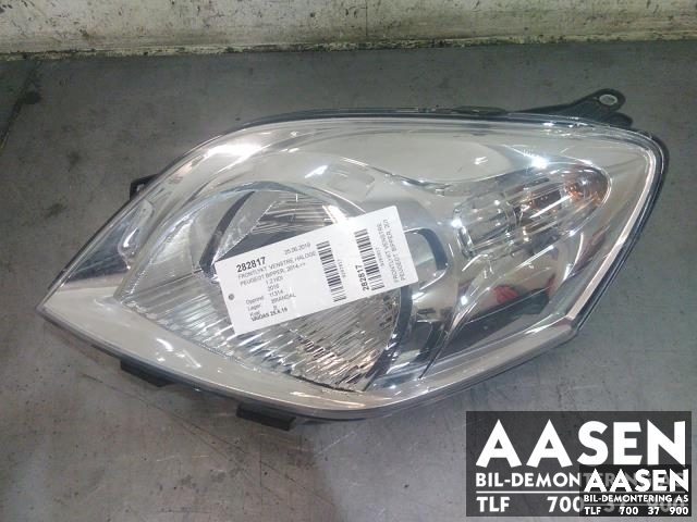 Frontlykt venstre halogen til Peugeot Bipper 2014-->> (MAKO|1353198080|)