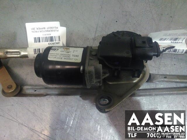 Viskermotor frontrute til Peugeot Bipper, 2014-->>  (MAKO|1371045080)