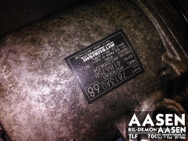 Aircondition kompressor til Mitsubishi Outlander 2007-2010 (Type II, Fase 1) (MITSUBISHI|7813A068|)