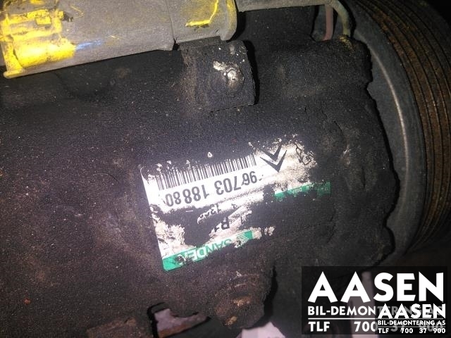 Aircondition kompressor til Peugeot 207 2006-2012  (SANDEN|6453 ZZ|9670318880|98 228 268 80)