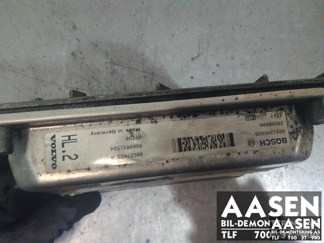 Styreenhet motor til Volvo V70 2000-2004 (Type II, Fase 1)  (BOSCH|08627455A|0261206828|)