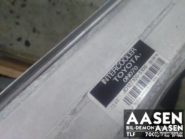 Intercooler til Toyota Urban Cruiser 2009-2014  