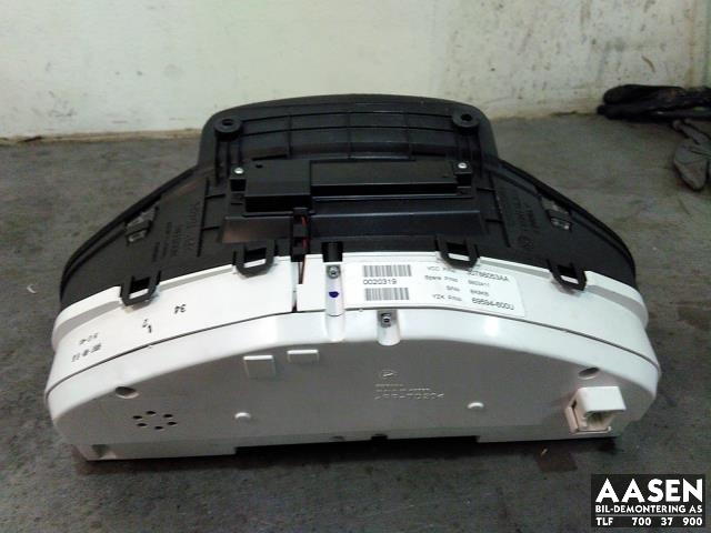 Instrumentpanel til Volvo S80 2006-2013 (Type II, Fase 1)  