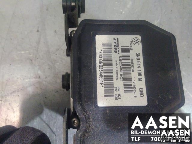 ABS sentral til VW Tiguan 2007-2011 (Type I, Fase 1)  (TRW|5N0 614 109 Q|5N0614109M|)
