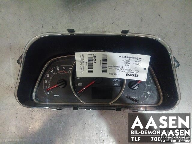 Instrumentpanel til Toyota RAV4 2013-2015 (Type IV, Fase 1) (DENSO|83800-42K50|)