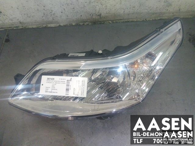 Frontlykt venstre halogen til Citroën C4, 2004-2011 (Type I)  (6206 L4)