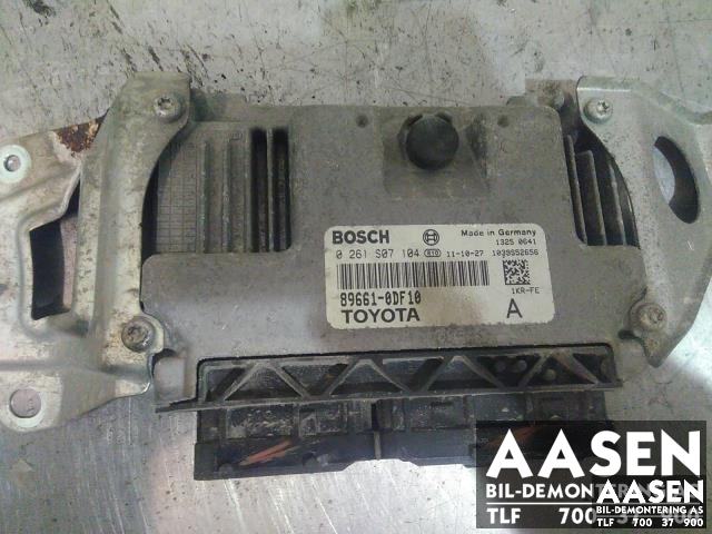Styreenhet motor til Toyota Yaris, 2012-2014 (Type III, Fase 1)  (BOSCH|89661-0DF10)