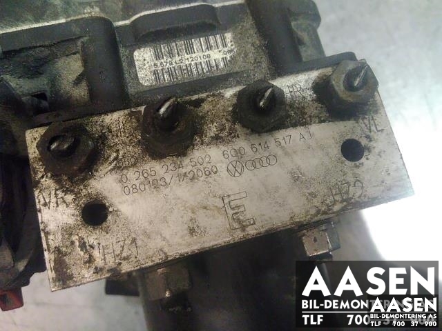 ABS sentral til VW Polo 2005-2009 (Type IV, Fase 2) (BOSCH|6Q0 614 517 AJ|0265234502|)